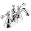 Two Handle Centerset Bathroom Faucet (Recertified)