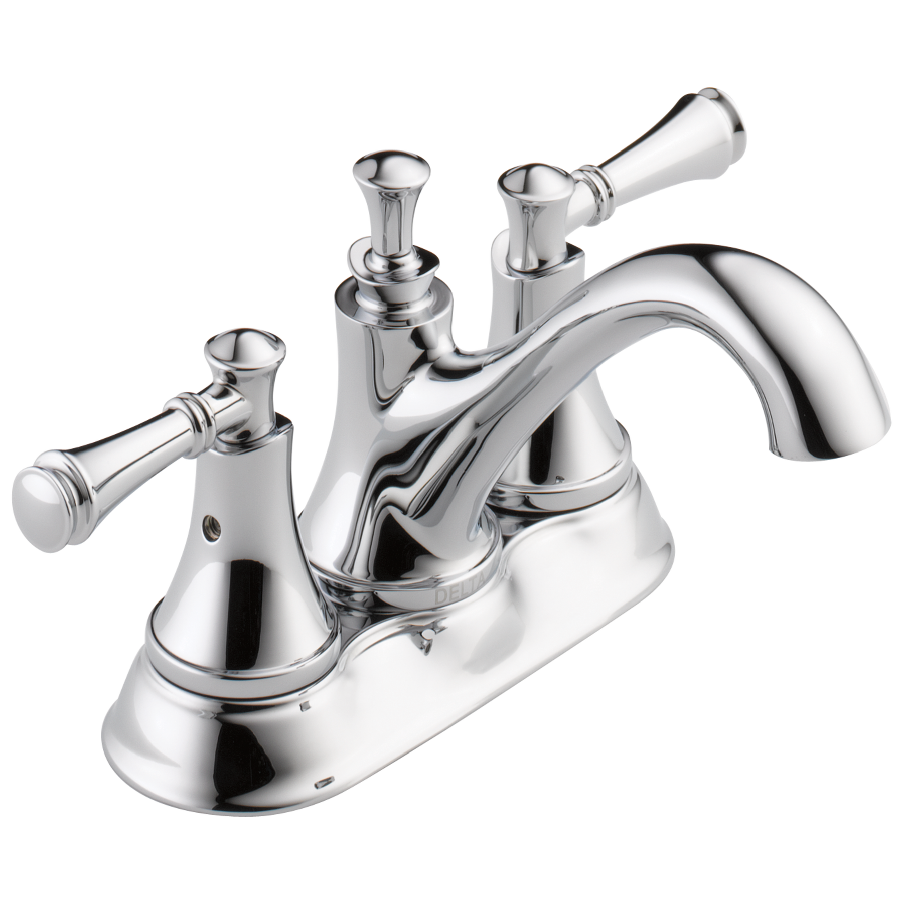 Two Handle Centerset Bathroom Faucet (Recertified)