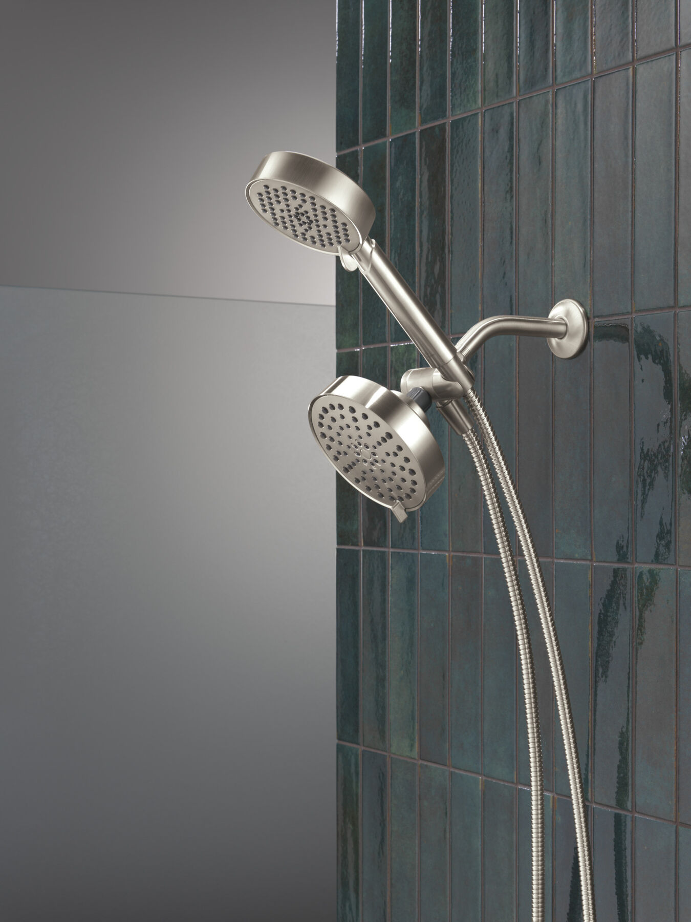 5-Setting Two-in-One Combination Shower with Additional Mount