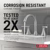 Two Handle Widespread Bathroom Faucet