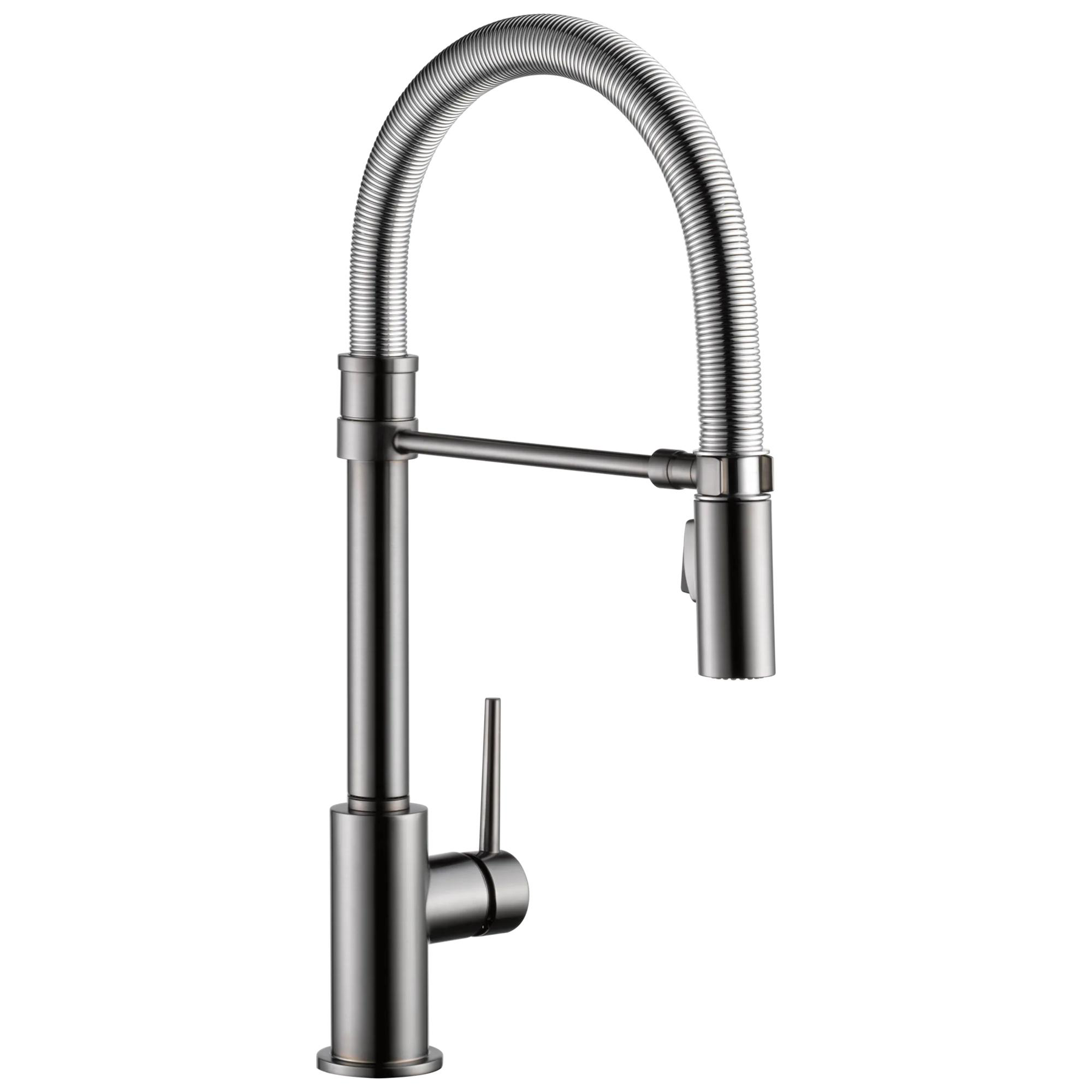 Single-Handle Pull-Down Spring Kitchen Faucet