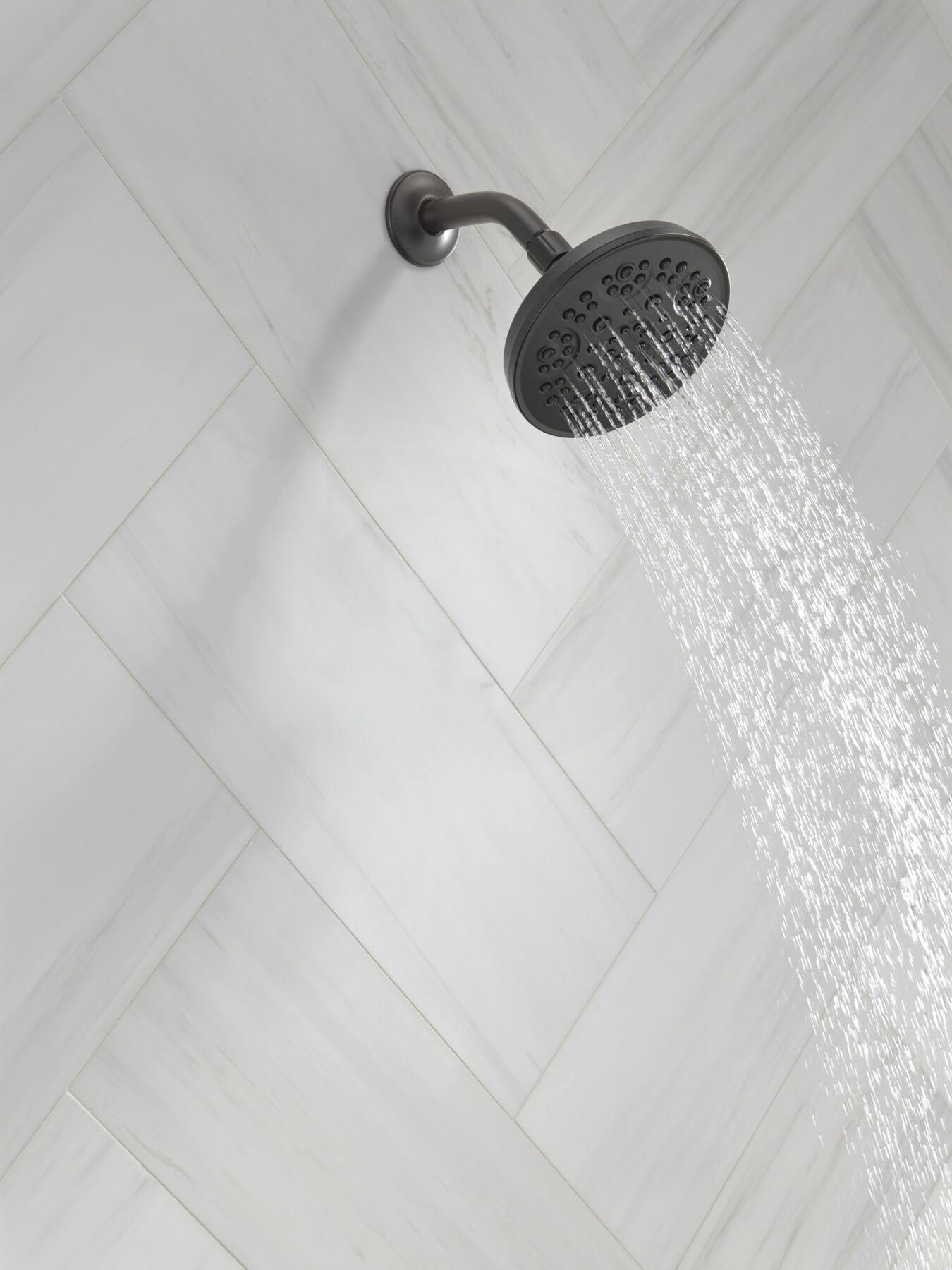 Fixed 5-Setting Showerhead
