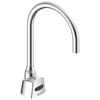Deckmount Electronic SE Gooseneck Faucet, Hardwire, 1.5gpm