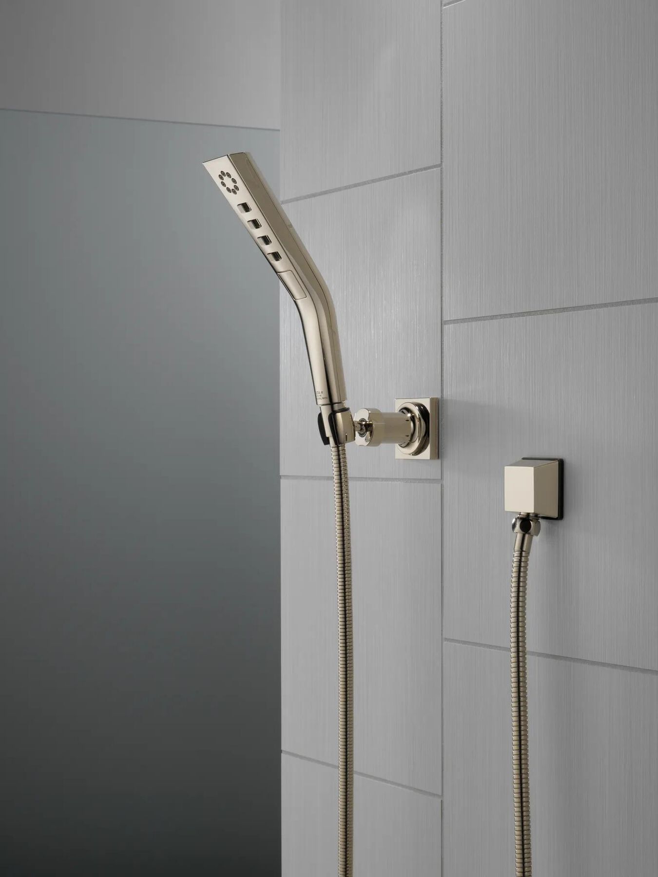 H<sub>2</sub>Okinetic&reg; 3-Setting Wall Mount Hand Shower