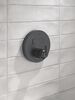 Round Contemporary Push-Button Shower