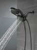HydroRain&reg; 4-Setting Two-in-One Shower Head (Recertified)
