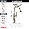 Touch2O&reg; Bar / Prep Faucet with Touchless Technology