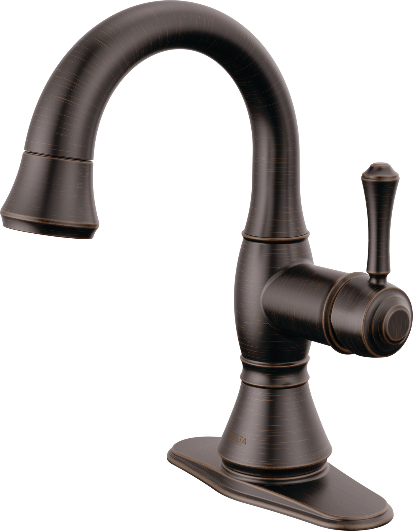 Single Handle Pull Down Bathroom Faucet