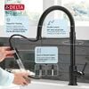 Single-Handle Pull-Down Spring Kitchen Faucet