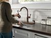 Single Handle Pull-Down Kitchen Faucet with Soap Dispenser and ShieldSpray&reg; Technology