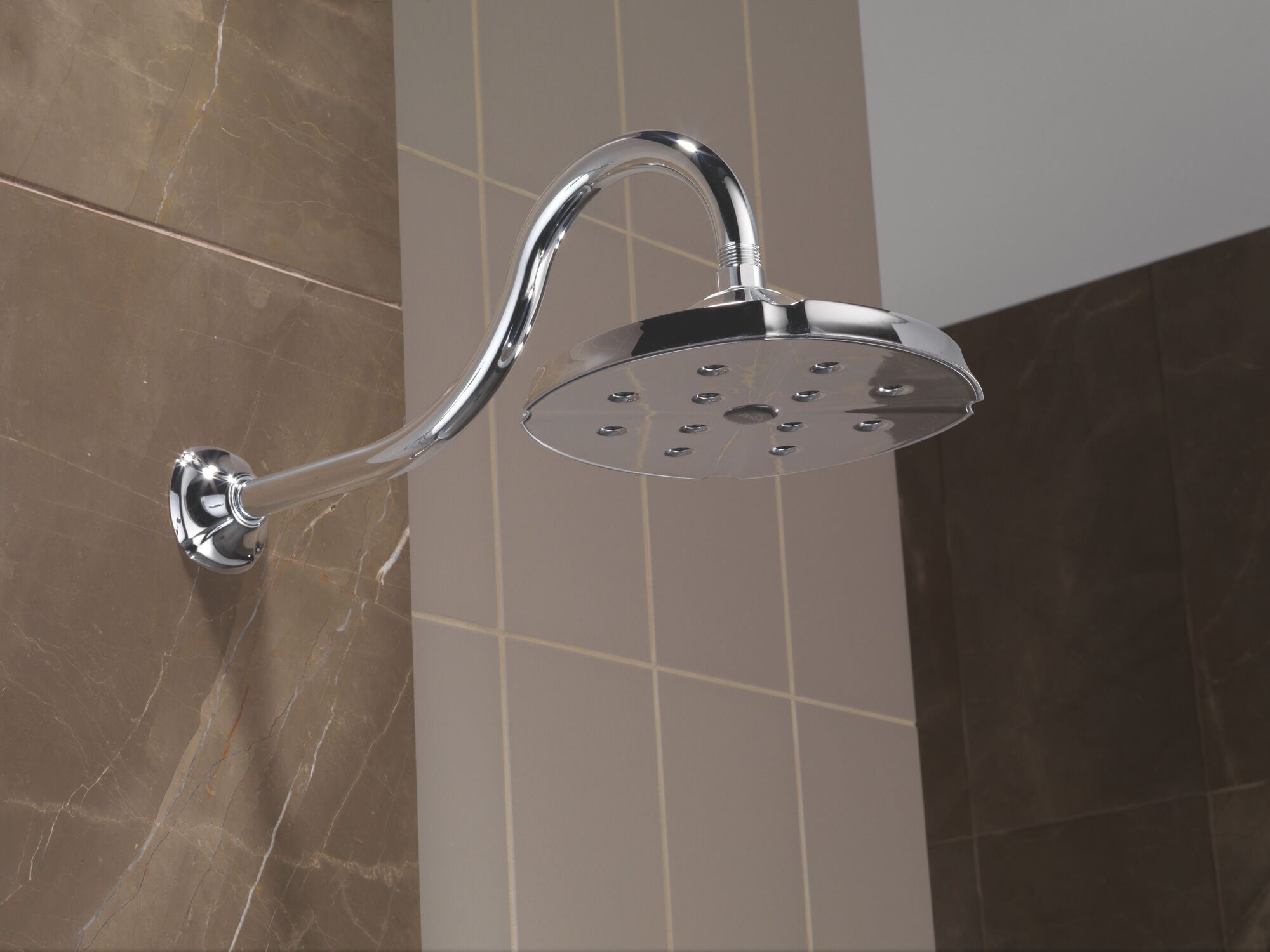 H2Okinetic® Single-Setting Raincan Shower Head in Chrome RP61274