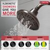H<sub>2</sub>Okinetic&reg; 5-Setting Transitional Raincan Shower Head