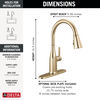 Single Handle Pull-Down Kitchen Faucet