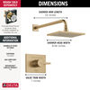Widespread Lavatory Faucet with Shower Trim Bundle - 14 Series