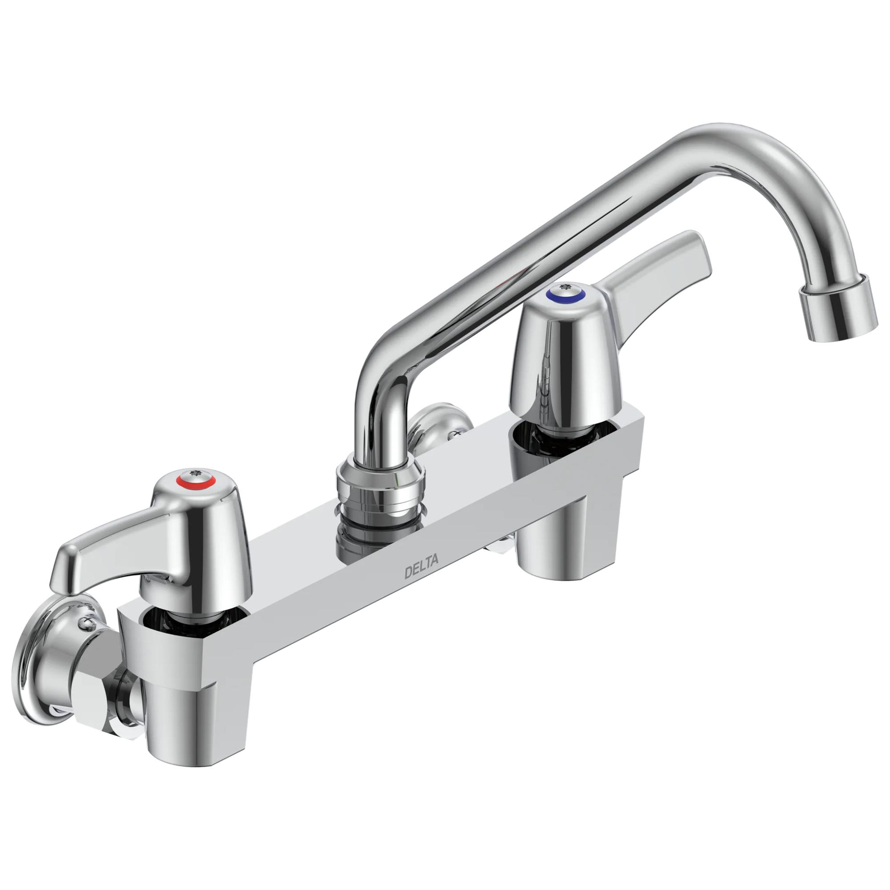 Two Handle 8 In Wallmount Service Sink Faucet