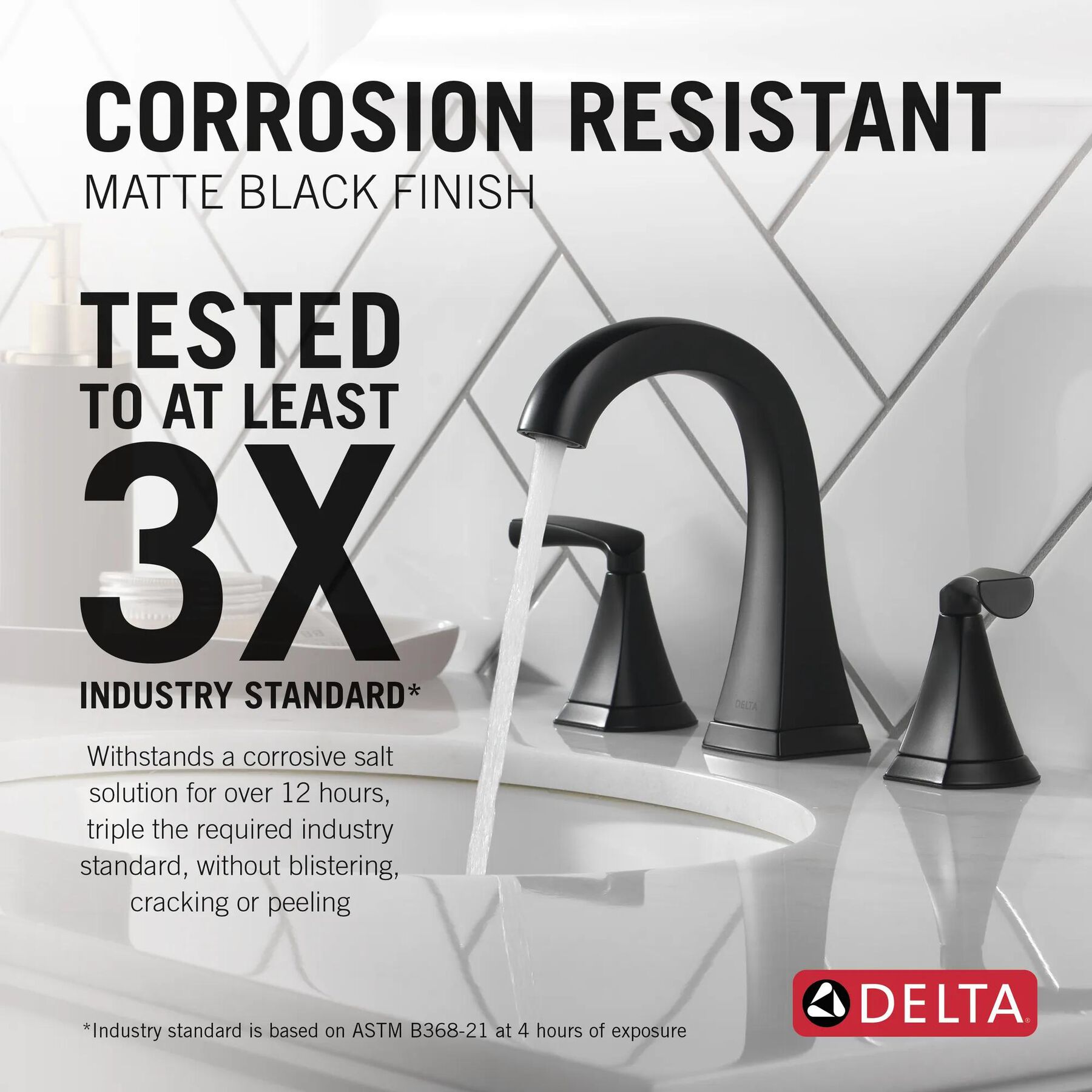 Two Handle Widespread Bathroom Faucet