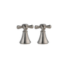 Metal Cross Handle Set - Deck Mount Bathroom & Bidet
