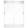 60x32 Alcove Shower Base with Door Bundle - Center Drain Curve