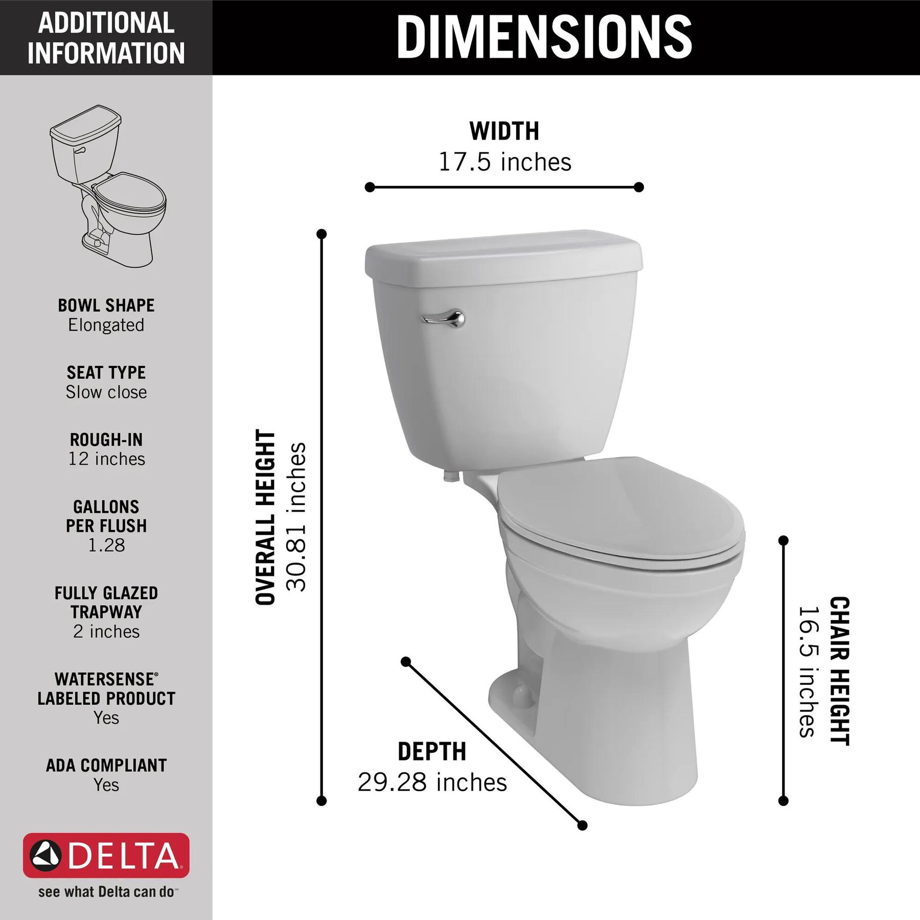 Elongated Toilet