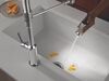 Single Handle Pull-Down Kitchen Faucet With Spring Spout