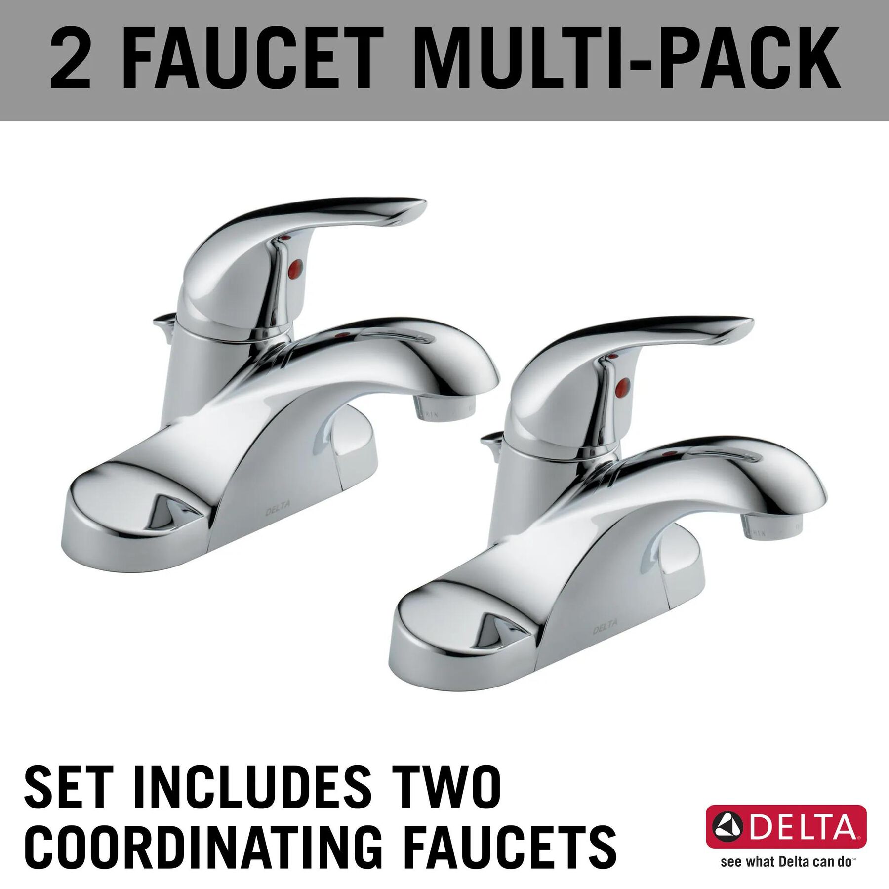 Single Handle Centerset Bathroom Faucet