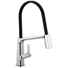 Single Handle Exposed Hose Kitchen Faucet