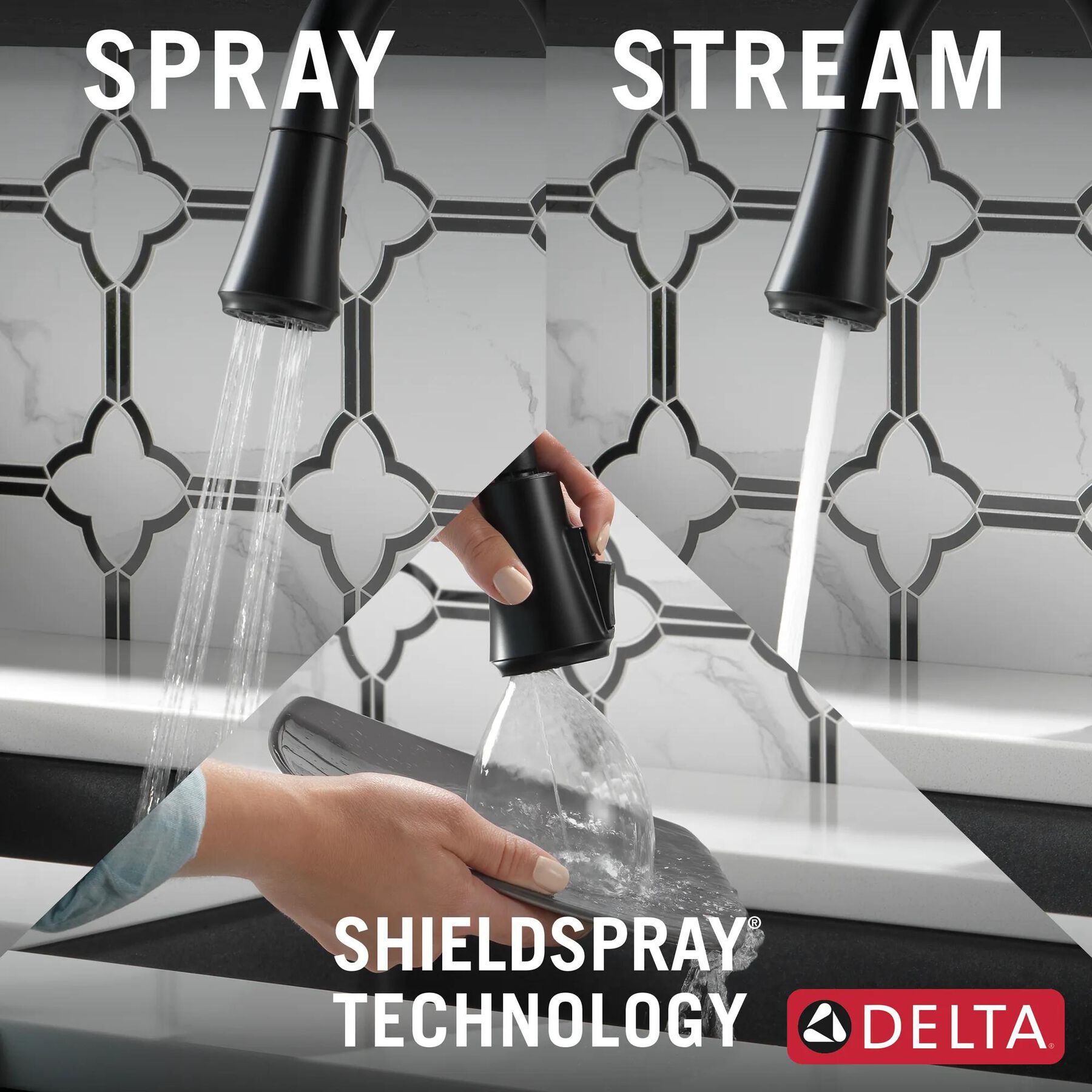 Single Handle Pull-Down Kitchen Faucet with Touch<sub>2</sub>O&reg; Technology