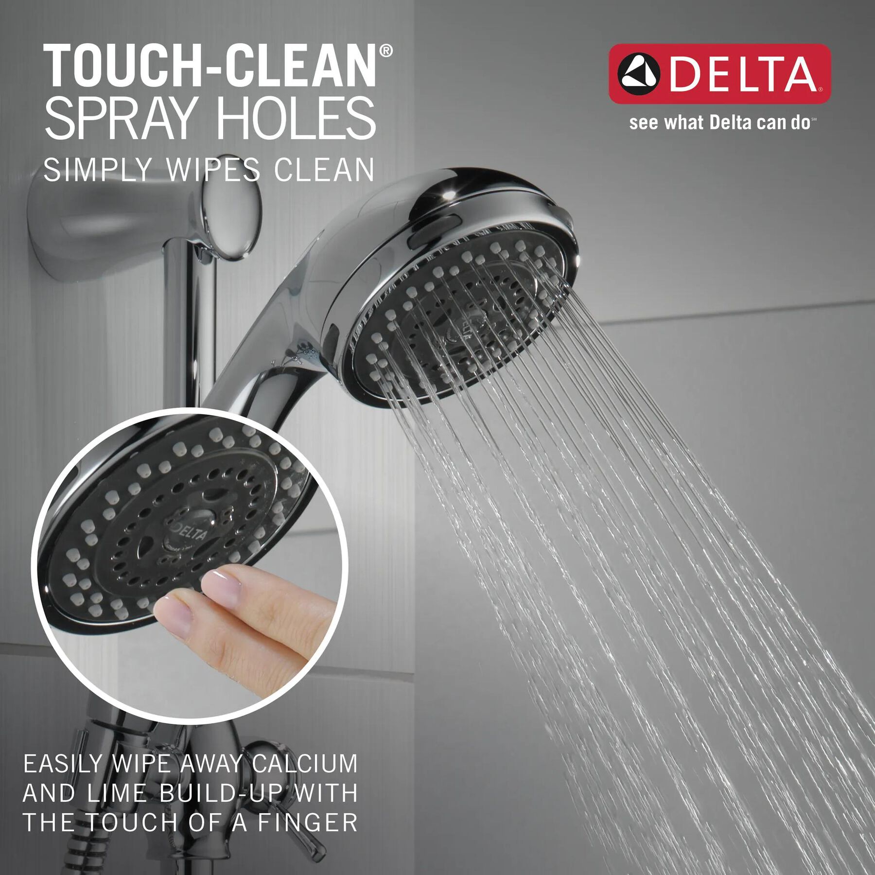 Premium 3-Setting Slide Bar Hand Shower