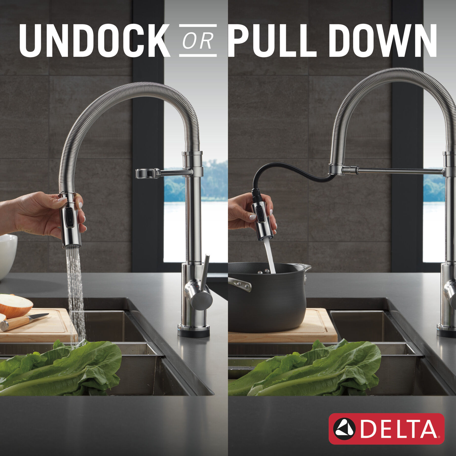 Touchless Pull-Down Kitchen Faucet (Recertified)