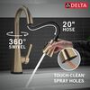 Single-Handle Pull-Down Kitchen Faucet with Touch<sub>2</sub>O&reg; Technology