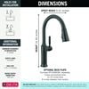 Single Handle Pull-Down Kitchen Faucet (Recertified)