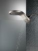 HydroRain&reg; H<sub>2</sub>Okinetic&reg; 5-Setting Two-in-One Shower Head