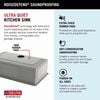 30&rdquo; Undermount 16 Gauge Workstation Kitchen Sink Single Bowl with WorkFlow&trade; Ledge and Accessories