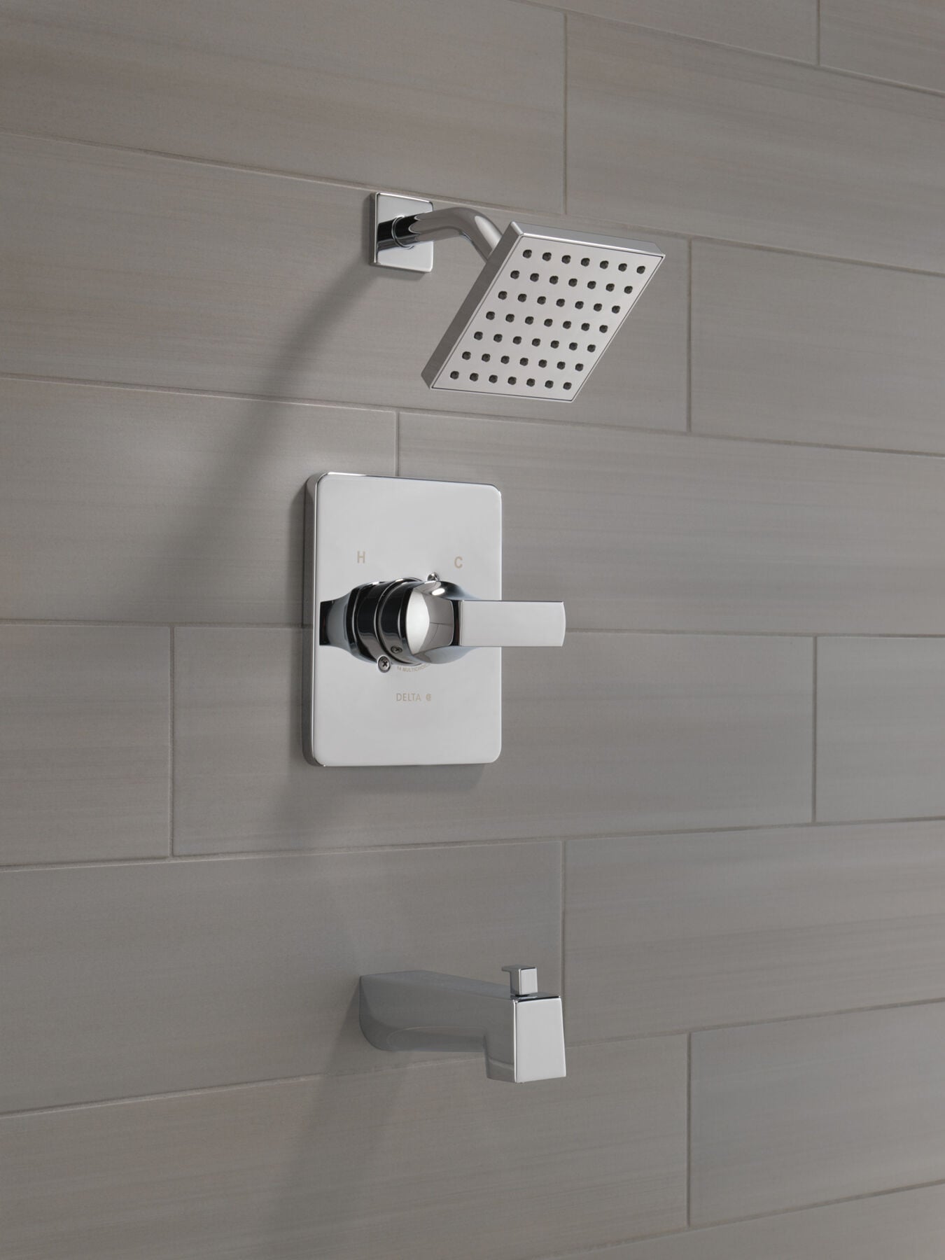 Tub Shower Trim with Universal Rough Bundle - 14S