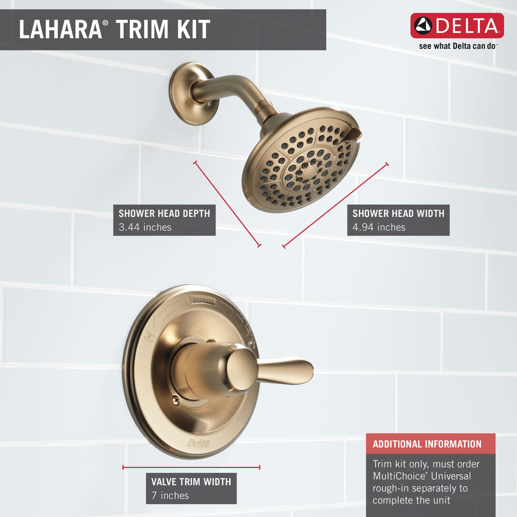 Monitor&reg; 14 Series Shower Trim