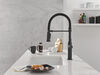 Single Handle Pull-Down Spring Kitchen Faucet