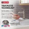 Single Handle Bathroom Faucet with Touch20 with Touchless Technology
