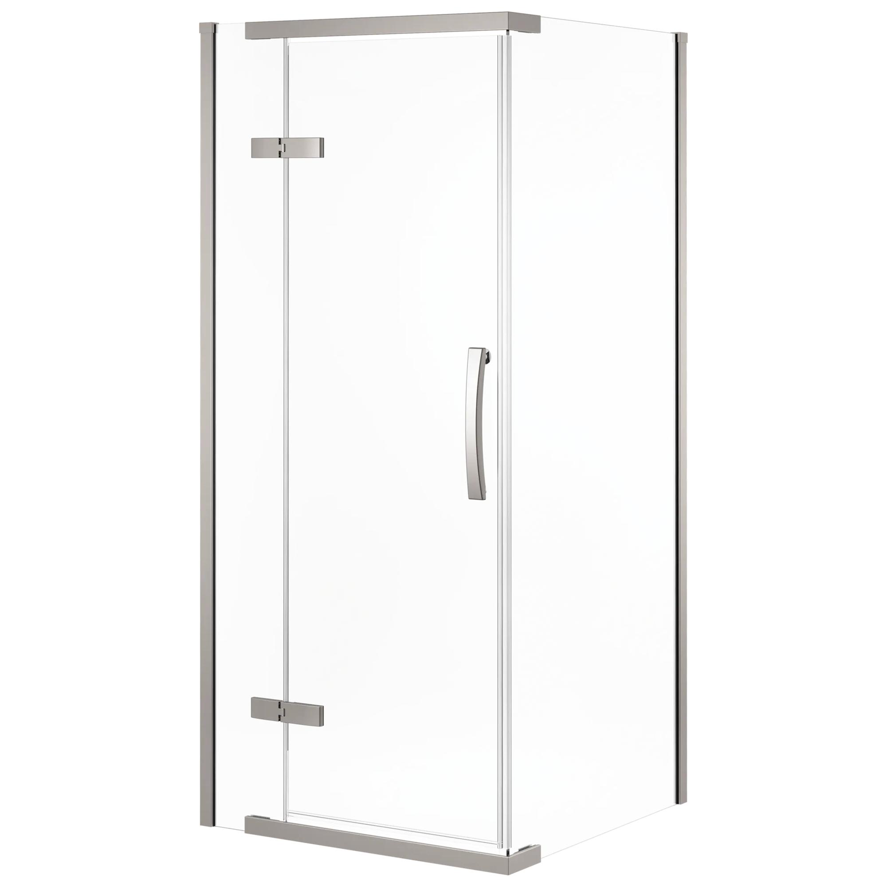 36" x 36" Frameless Shower Enclosure