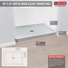 ProCrylic&trade; 48" x 34" Shower Base