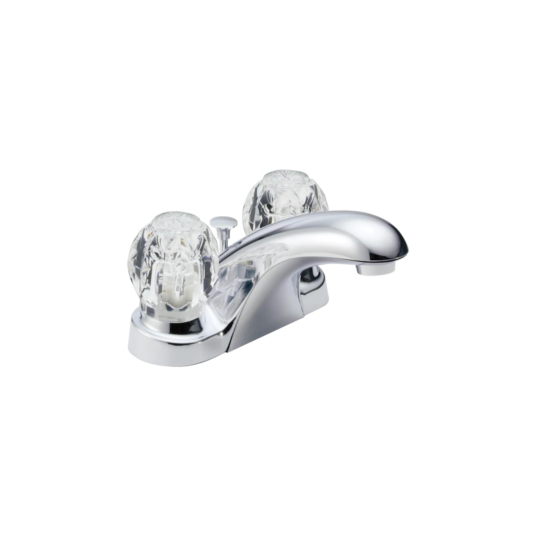 Two Handle Centerset Bathroom Faucet (Recertified)
