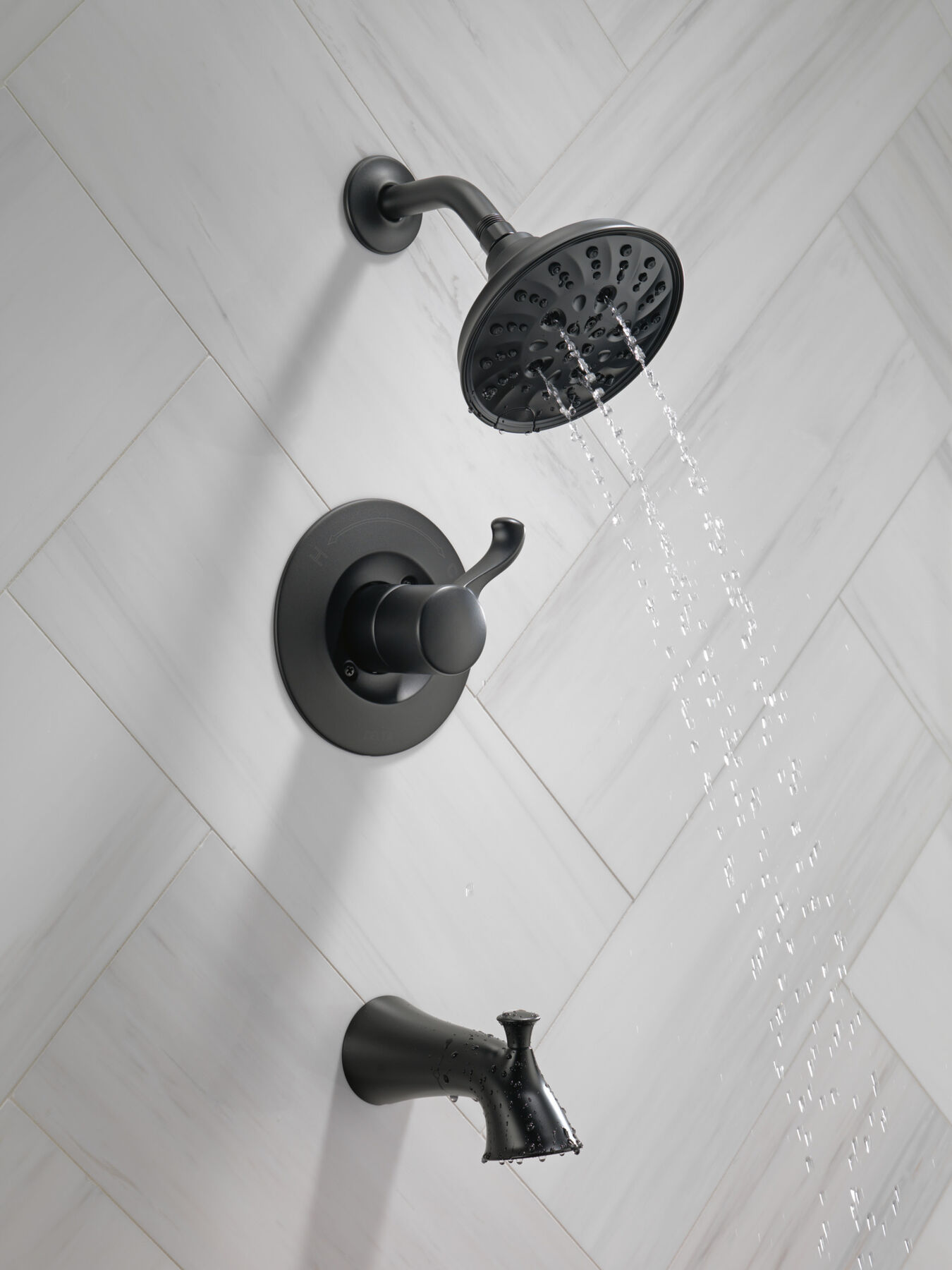 14 Series Tub and Shower Trim with Rough