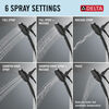 Standard Shower Filter with 6-Setting Showerhead and Mount Bundle