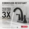 Two Handle Centerset Bathroom Faucet