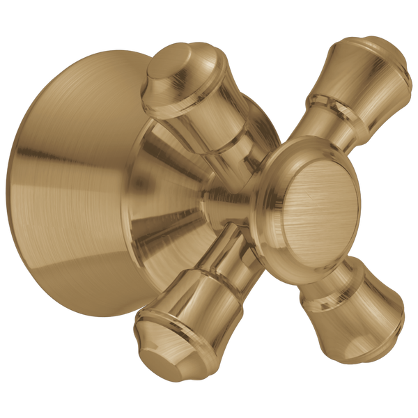 Metal Cross Handle Kit - 14 Series in Champagne Bronze H795CZ
