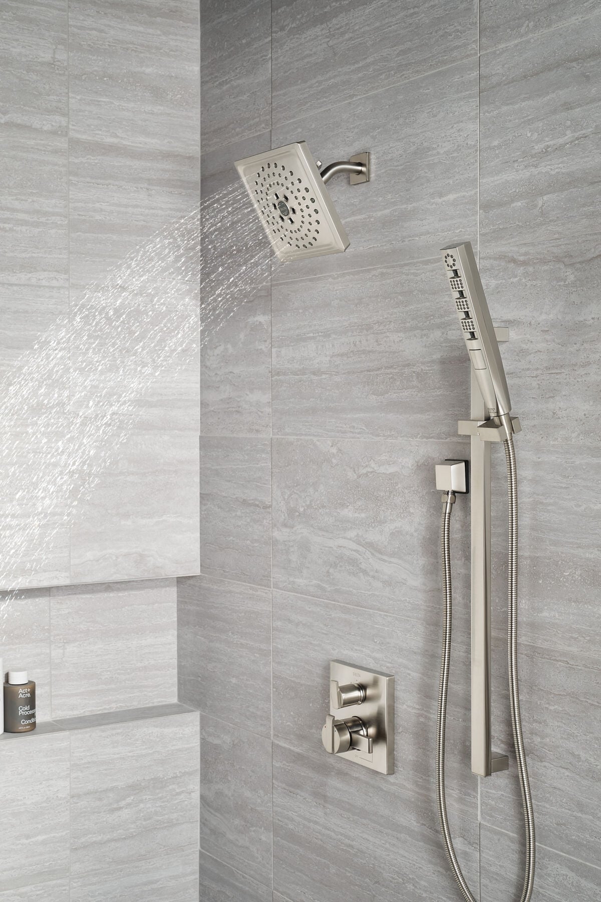 H<sub>2</sub>Okinetic&reg; Hand Shower 1.75 GPM w/Slide Bar 4S