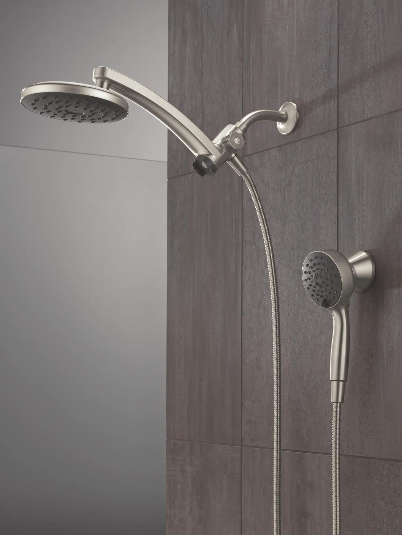 PivotPro&trade; 3-in-1 Combination Shower with TouchClean&reg; Spray Face