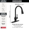 Single Handle Pull-Down Kitchen Faucet