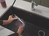Single Handle Pull-Down Kitchen Faucet With Spring Spout