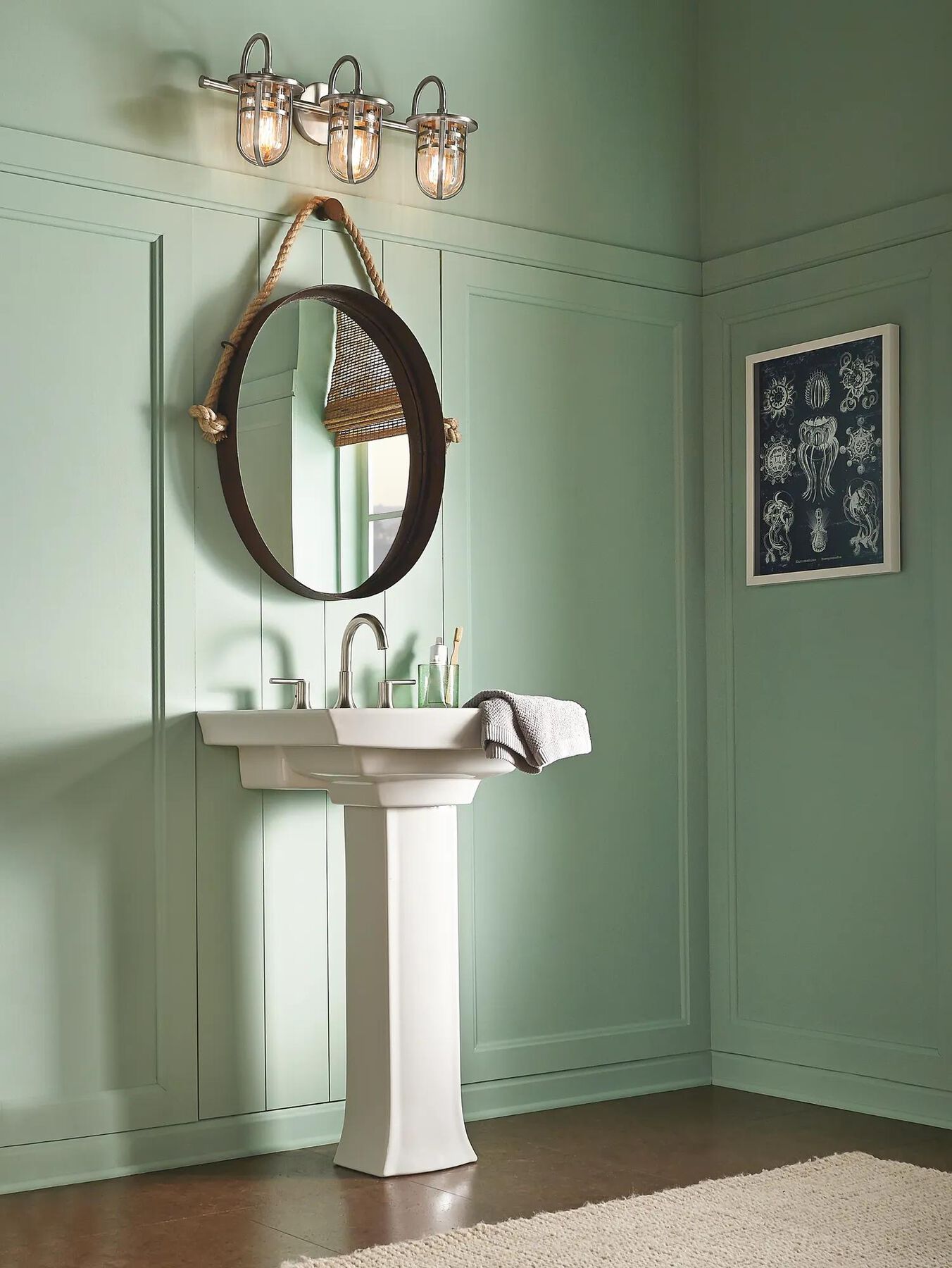 Two Handle Widespread Bathroom Faucet (Recertified)