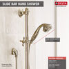 H<sub>2</sub>Okinetic&reg; 3-Setting Slide Bar Hand Shower